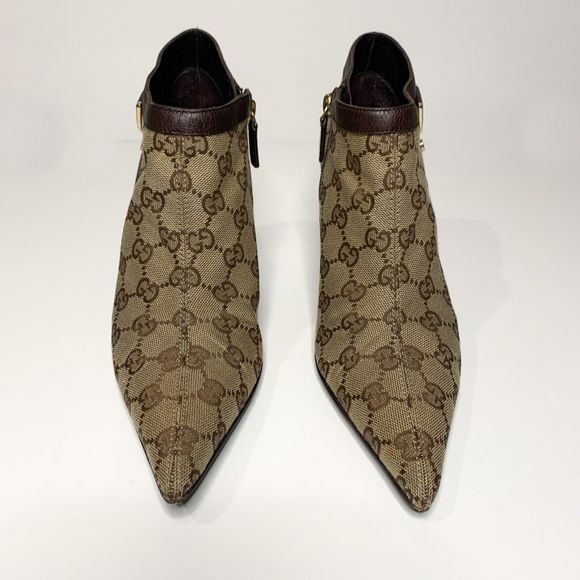 Gucci Brown Ankle Boots & Booties - Picture 2 of 12